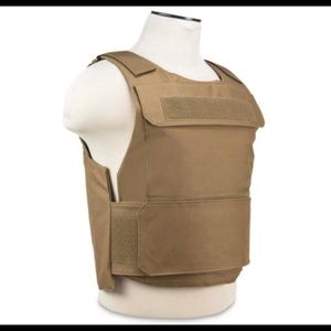 Tan Plate Carrier Vest